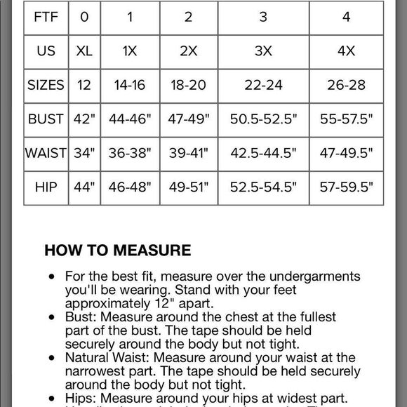 Fashion to Figure Black Faux Wrap Bodysuit 2X - Picture 6 of 6